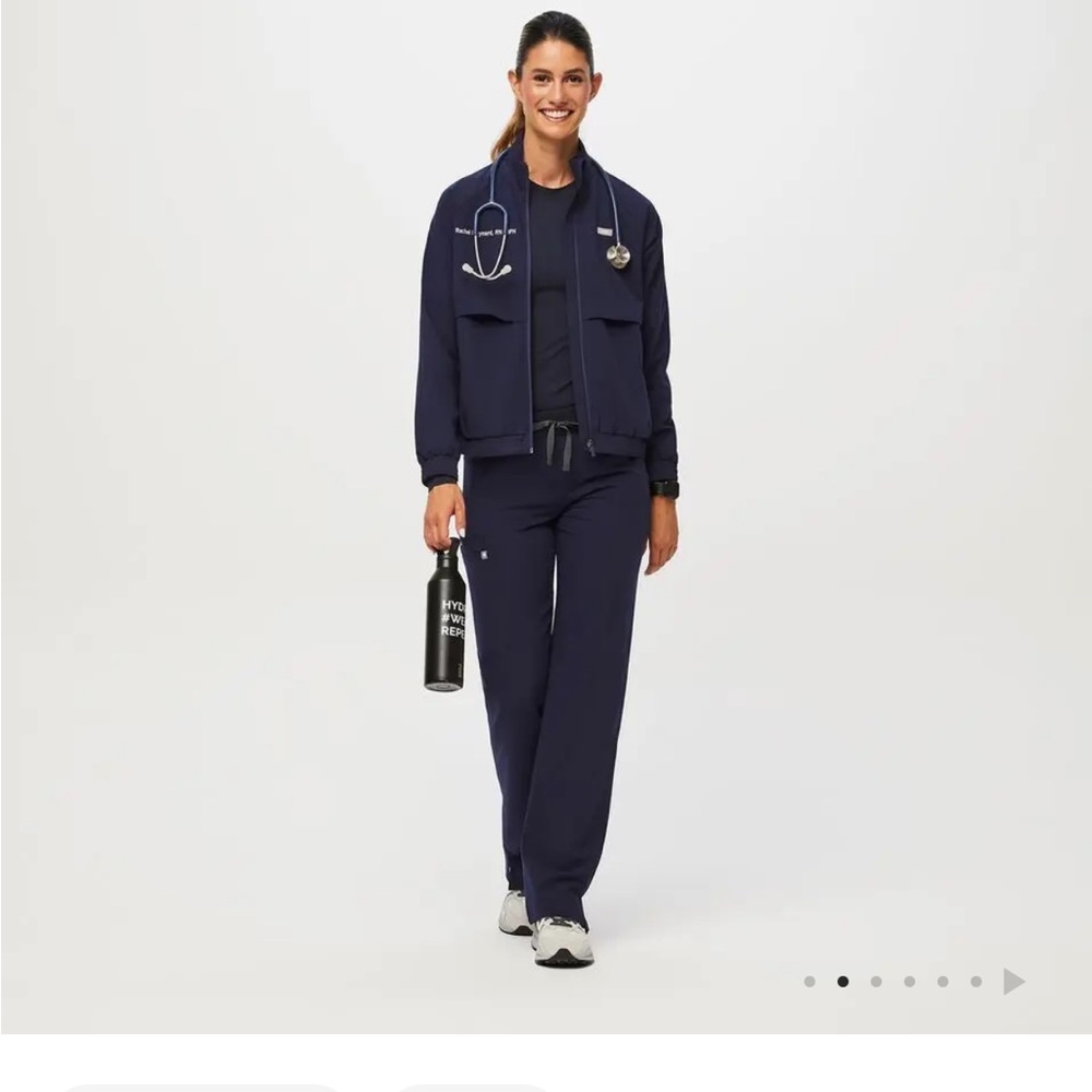 FIGS kade cargo scrub pants Navy (large)